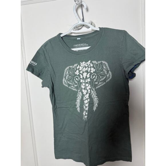 Lowes Foods Sustainable Green Crewneck Short Sleeve Graphic Cotton T-shirt Small - Picture 5 of 6